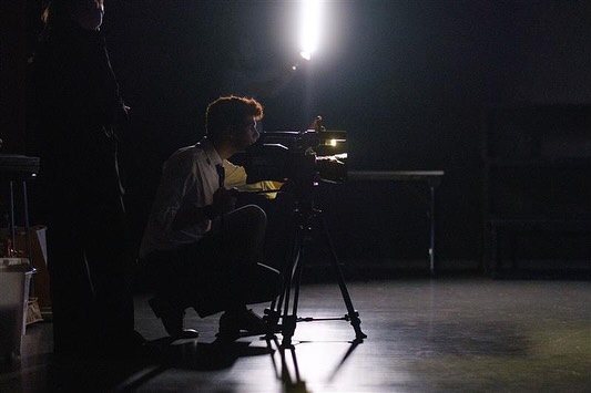 Jack Careem, founder of Aera, shooting on set