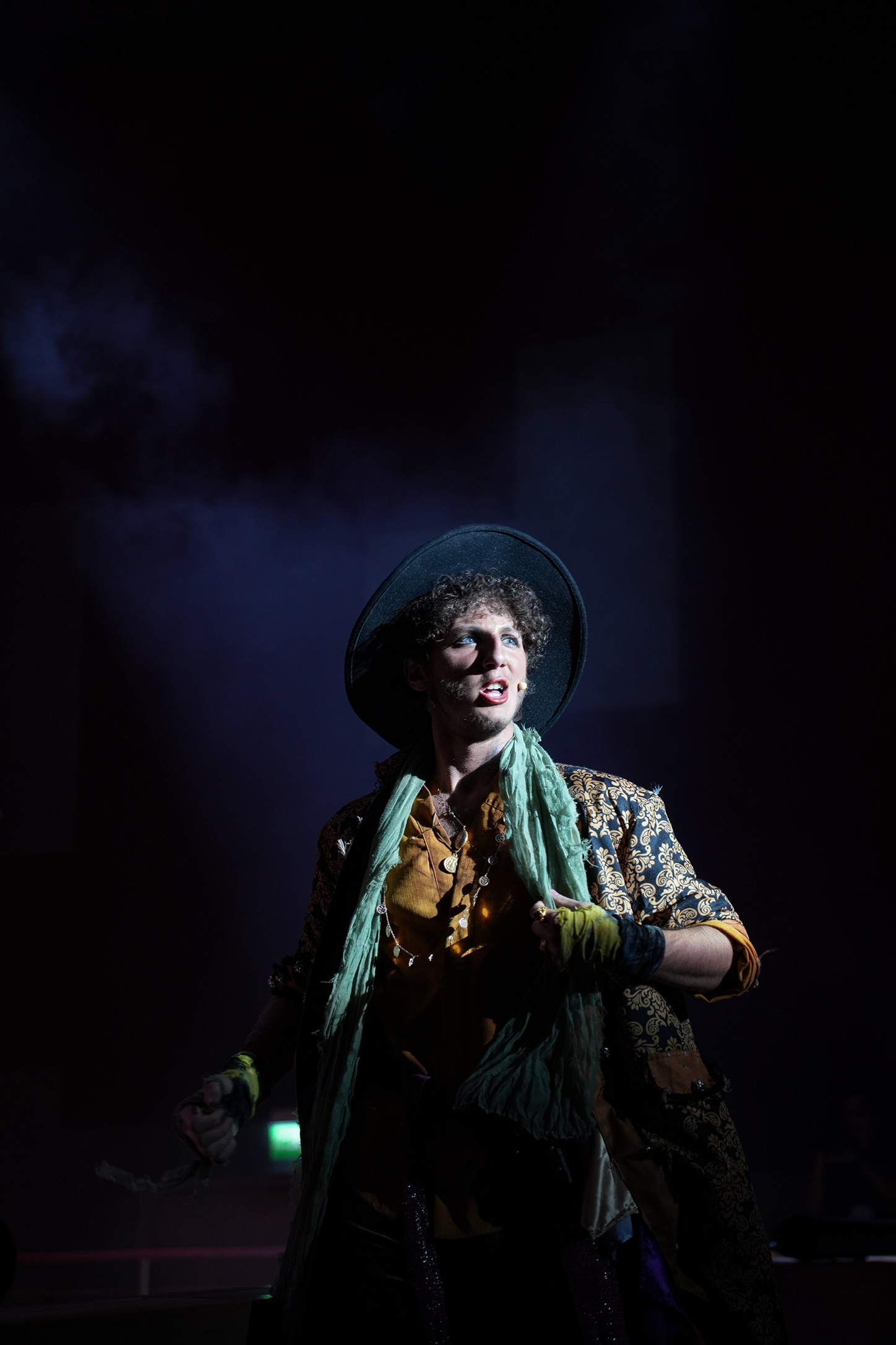 Stage portrait, theatrical lighting — portrait photography by Aera